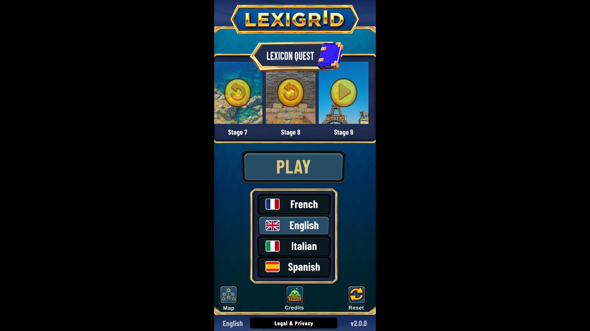 LexiGrid gameplay screenshot